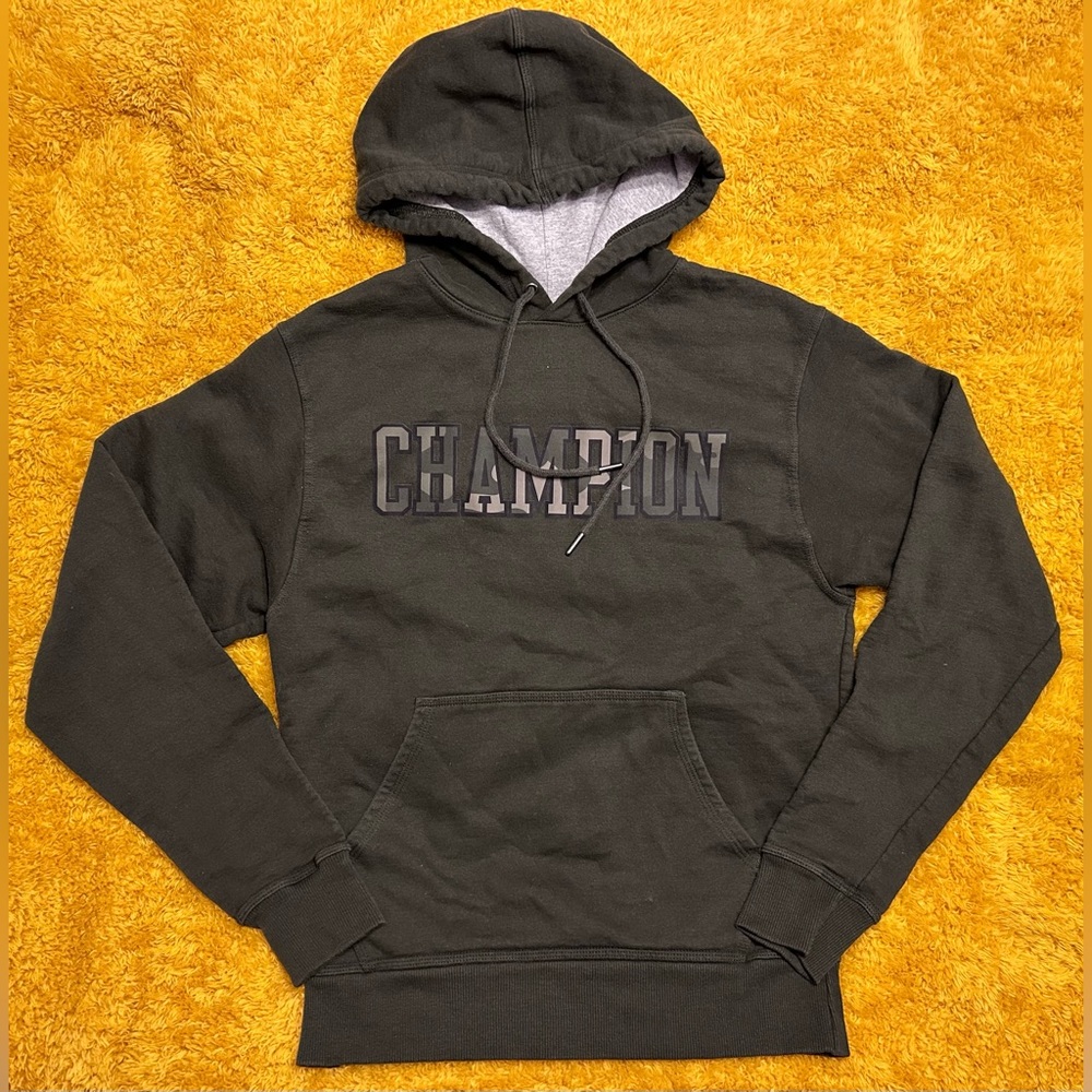 CLEARANCE!! Champion Men’s Hooded Sweatshirt w/ Camo Logo - Picture 1 of 7